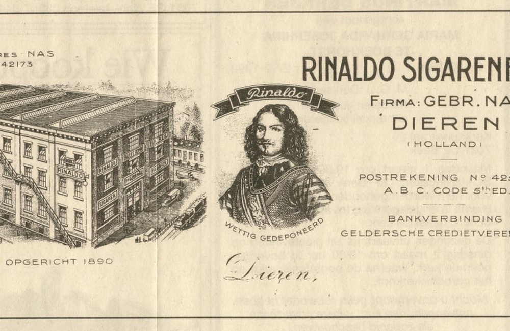 Rinalo sigarenfabriek - 1936