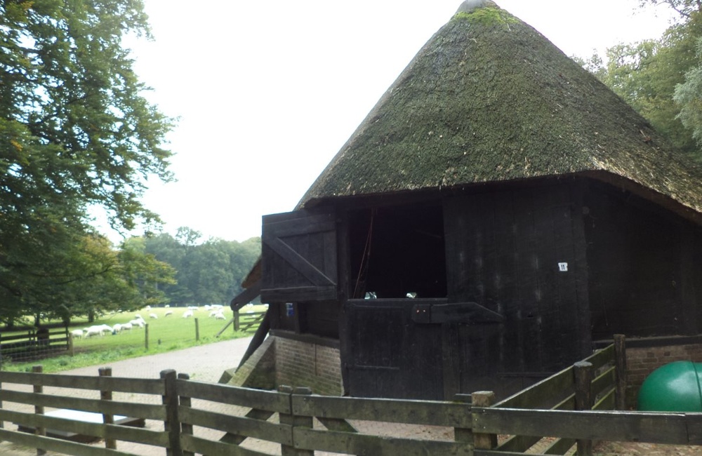 De uit rond 1870 daterende Schaapskooi bij het Gelderse Rheden (2012)