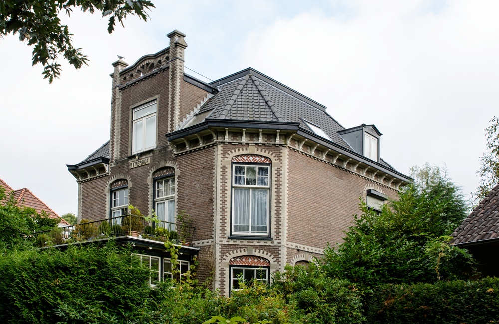 Voorgevel villa Vijverhof  - 2016