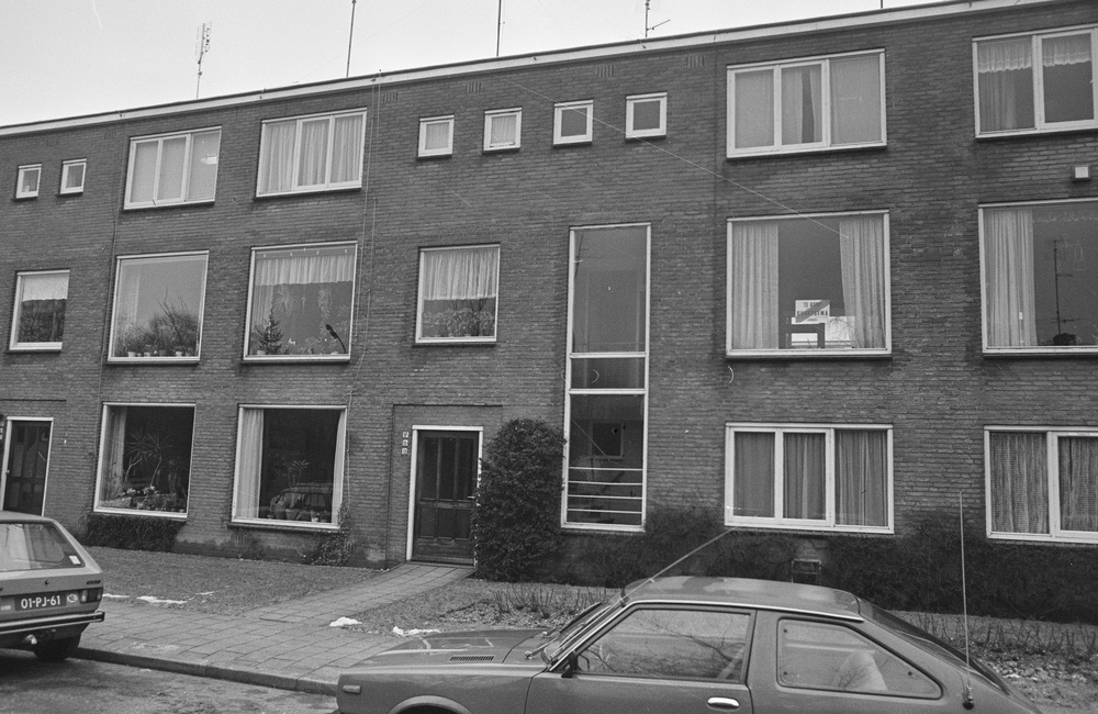 Flatgebouw Eiberstraat ca 1980