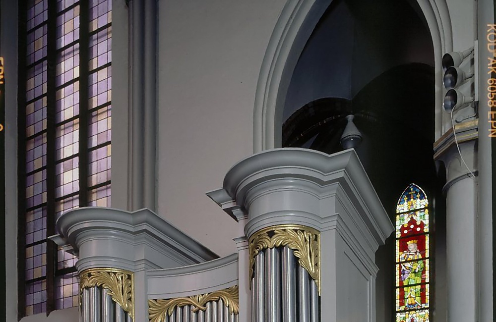 Rooms-katholieke kerk Onze Lieve Vrouw Visitatie: Interieur, aanzicht orgel