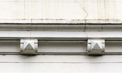 Detail ingang villa