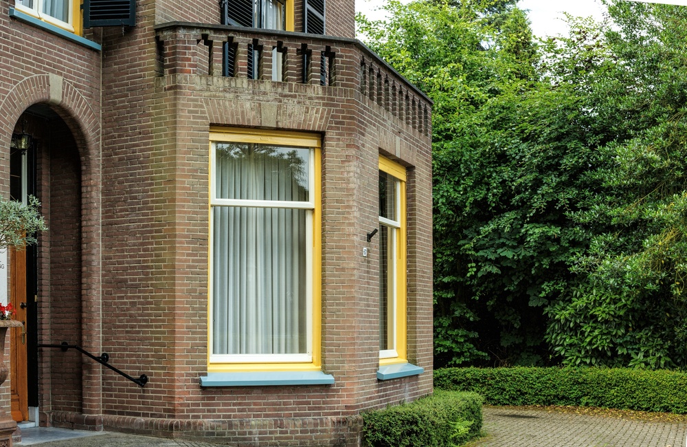 Driezijdige erker Villa Iris - 2016