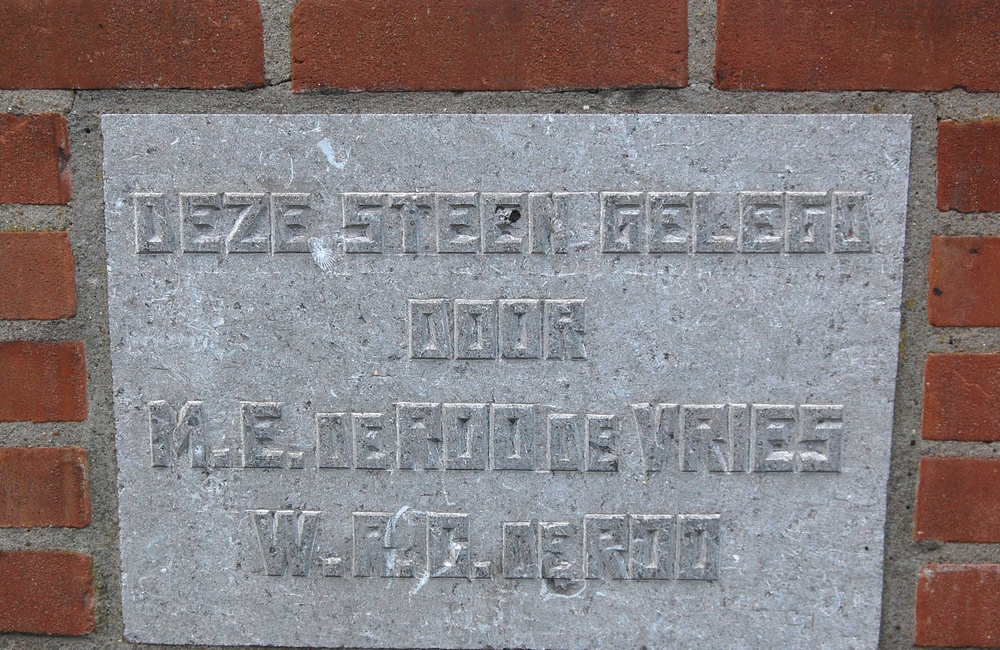 Gevelsteen clubhuis