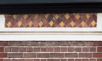 Detail voorgevel pand
