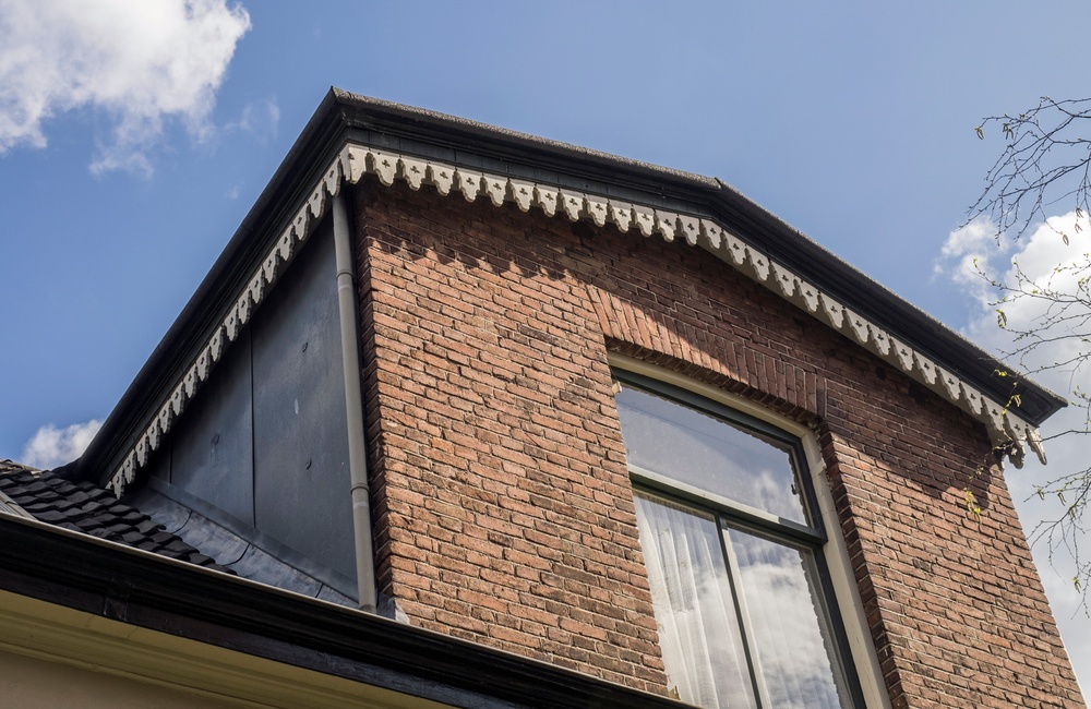 Detail daklijst dubbel woonhuis - 2016