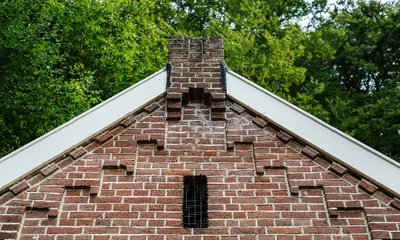Detail gevel baarhuisje