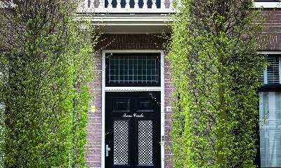 Deel voorgevel villa