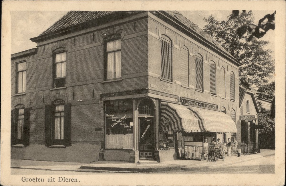 Bakkerij, Lunchroom en Restaurant Veenendaal - 1930
