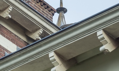 Detail dakgoot