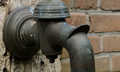 Detail gevel koetshuis