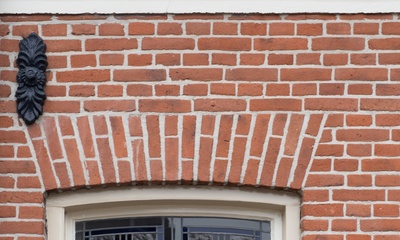 Deel voorgevel woonhuis