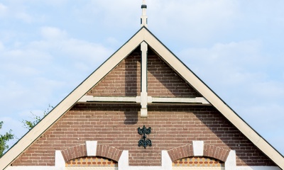Deel voorgevel woning