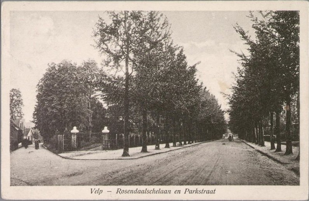 Rozendaalselaan - Parkstraat ca. 1910