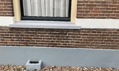 Voegwerk en kozijnen
