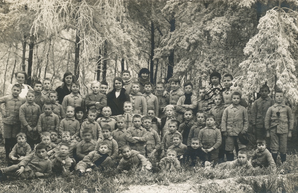 Groepsfoto Koloniehuis - 1930-1940