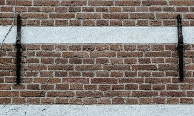Detail voorgevel villa