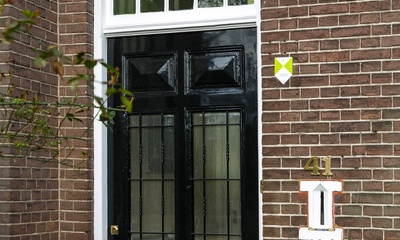 Deel voorgevl villa
