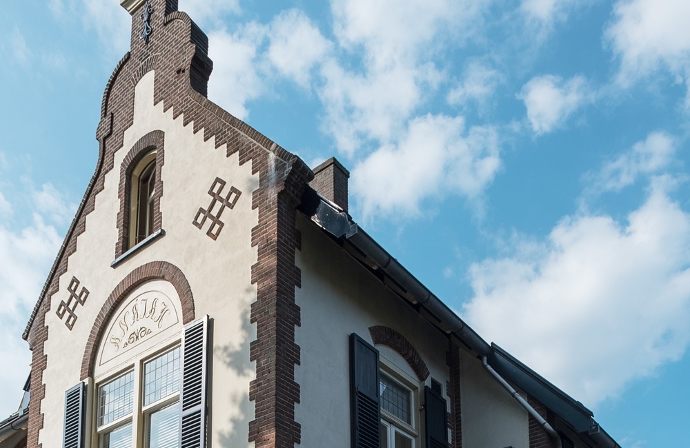 Voorgevel en rechterzijgevel - 2016