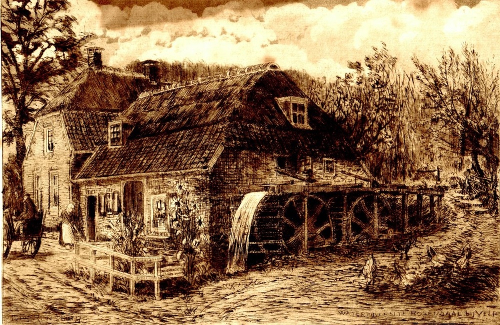 Ets watermolen - 1910