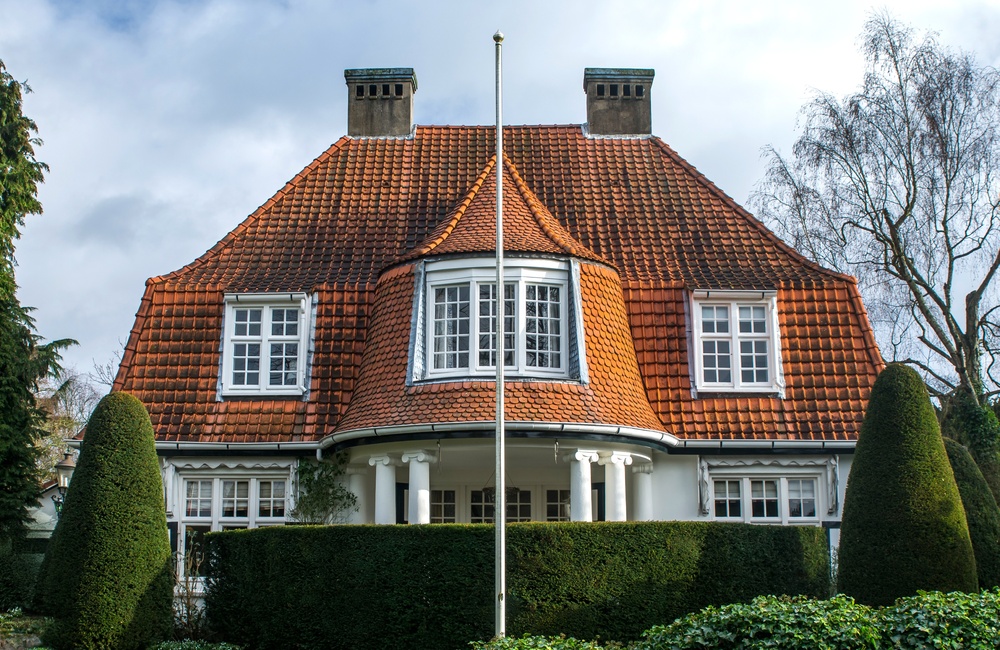Voorgevel villa - 2016