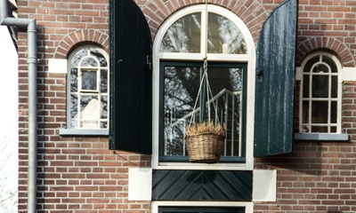 Deel voorgevel pakhuis