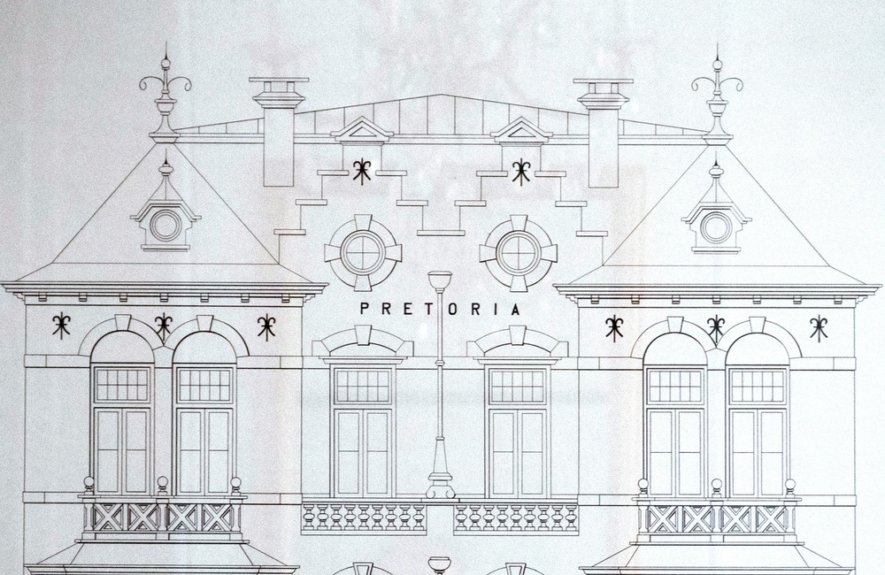 Tekening voorgevel 2016