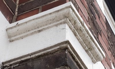 Detail hoek pand