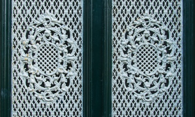 Detail zijgevel woonhuis