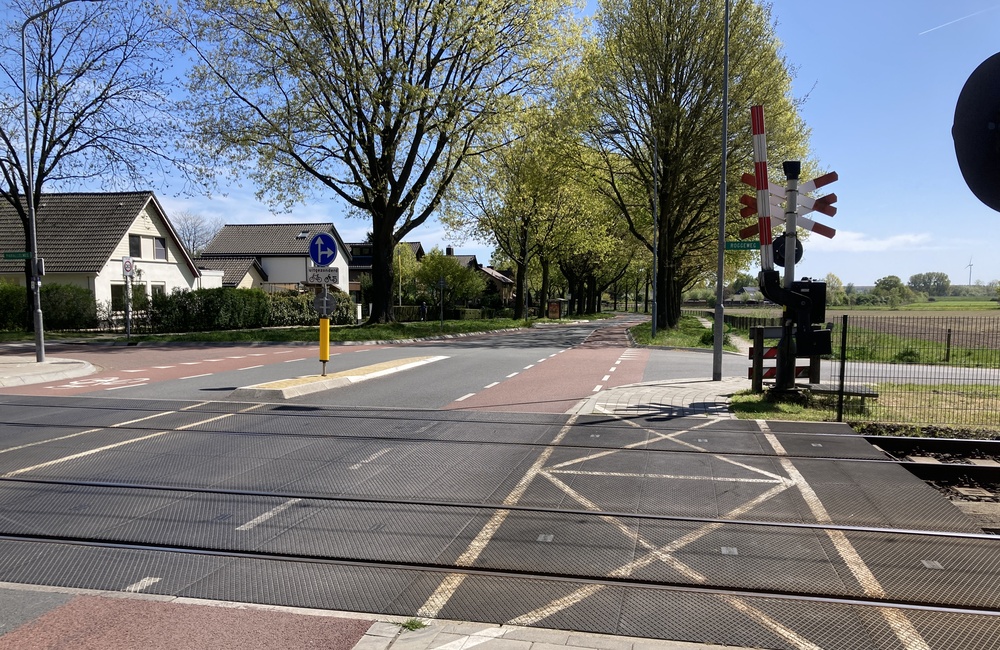Oranjeweg bij spoorweg
