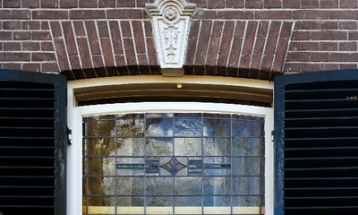 Detail venster villa