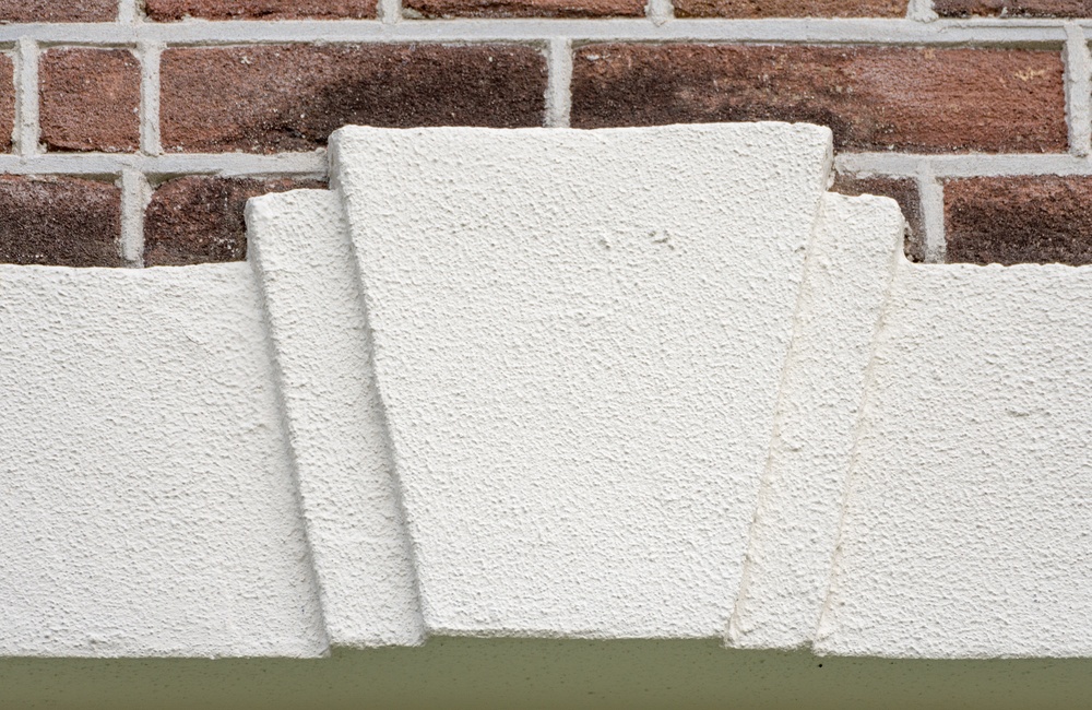 Detail sluitsteen Villa Rozenbos - 2016