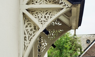 Detail rechter zijgevel