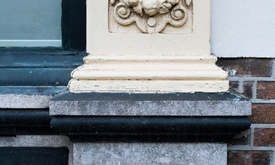 Deel venster herenhuis