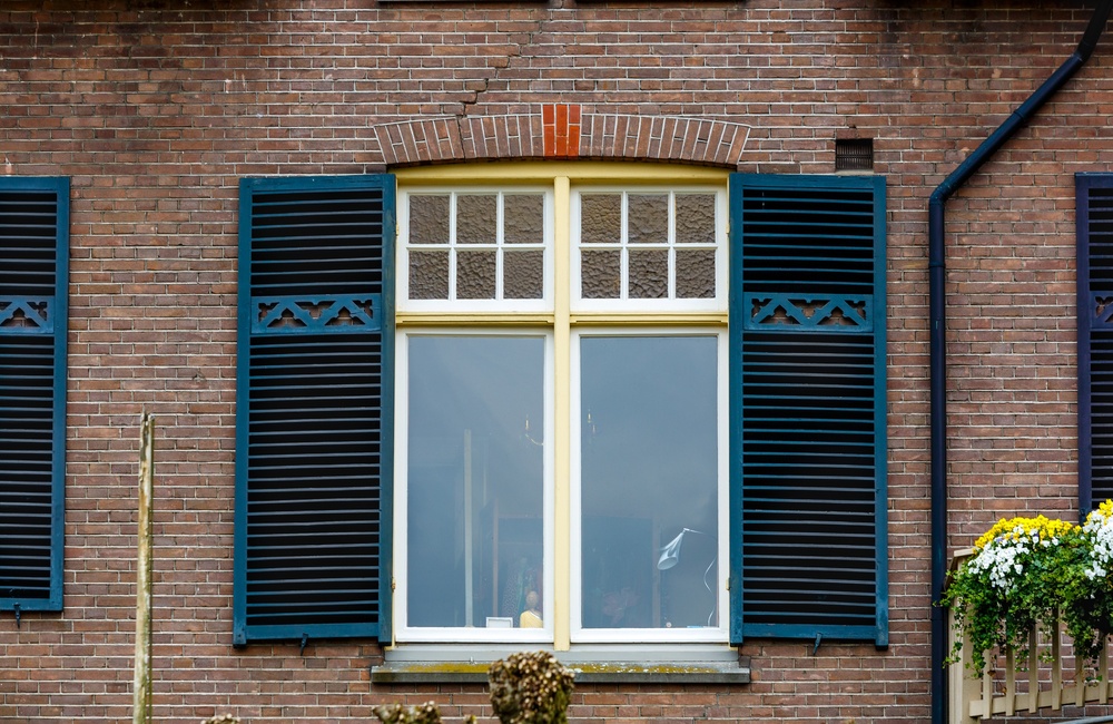 Venster met persiennes 2016