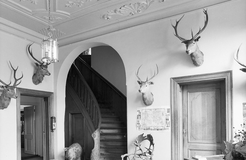 Kasteel Rozendaal: interieur hal (1979)