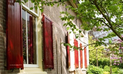 Detail zijgevel pand