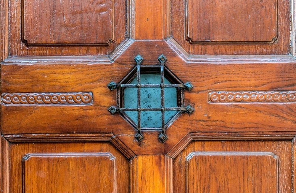 Detail voordeur Villa Sonneheerdt - 2016