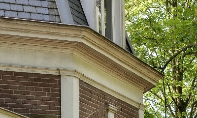 Detail uitbouw
