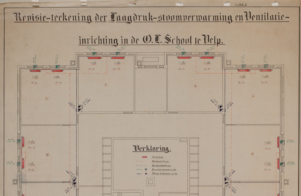 Plattegrond school