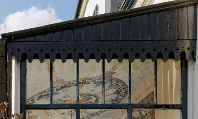 Detail serre villa