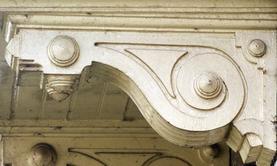 Detail dakgoot