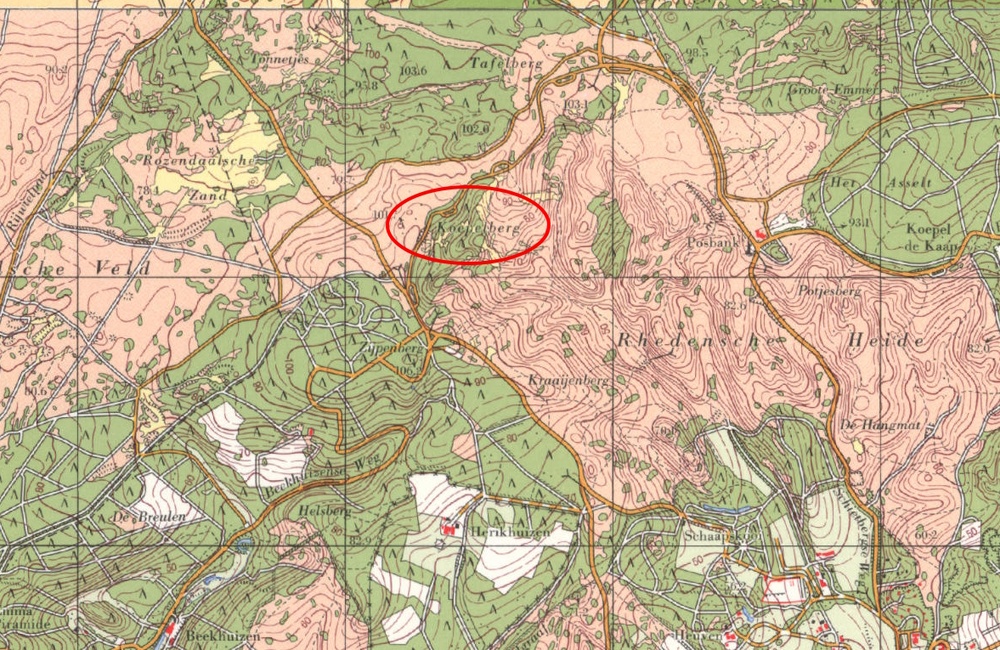 Kaartje uit 1975 met de Koepelberg