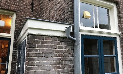 Detail achterkant pand