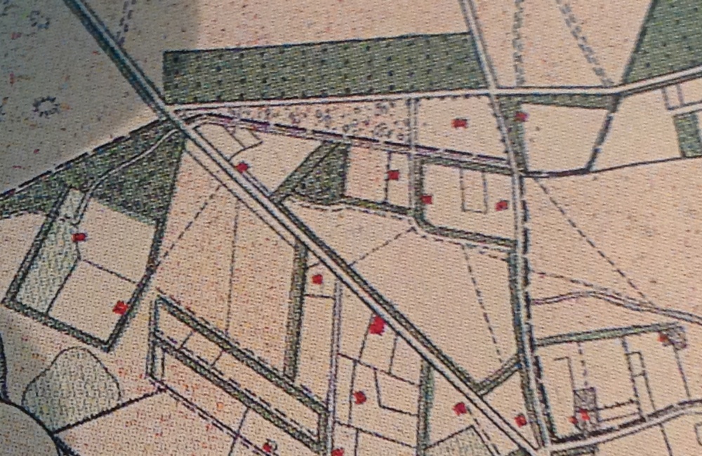Plattegrond Le Paradou 1900
