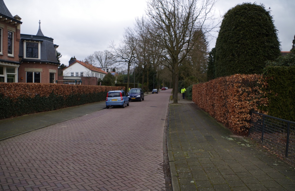 Dennenweg, met links nr. 1-3