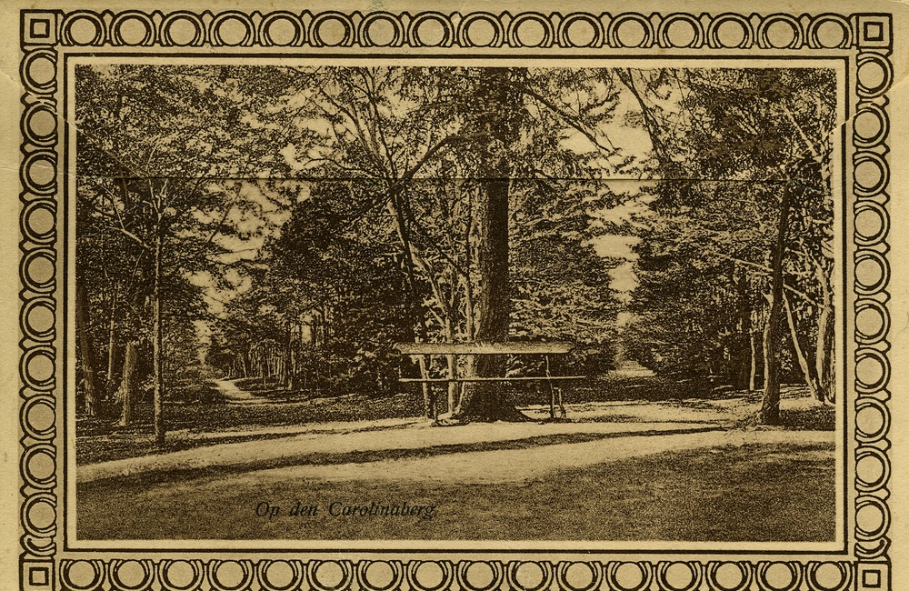 Bankje Carolinaberg voor 1900
