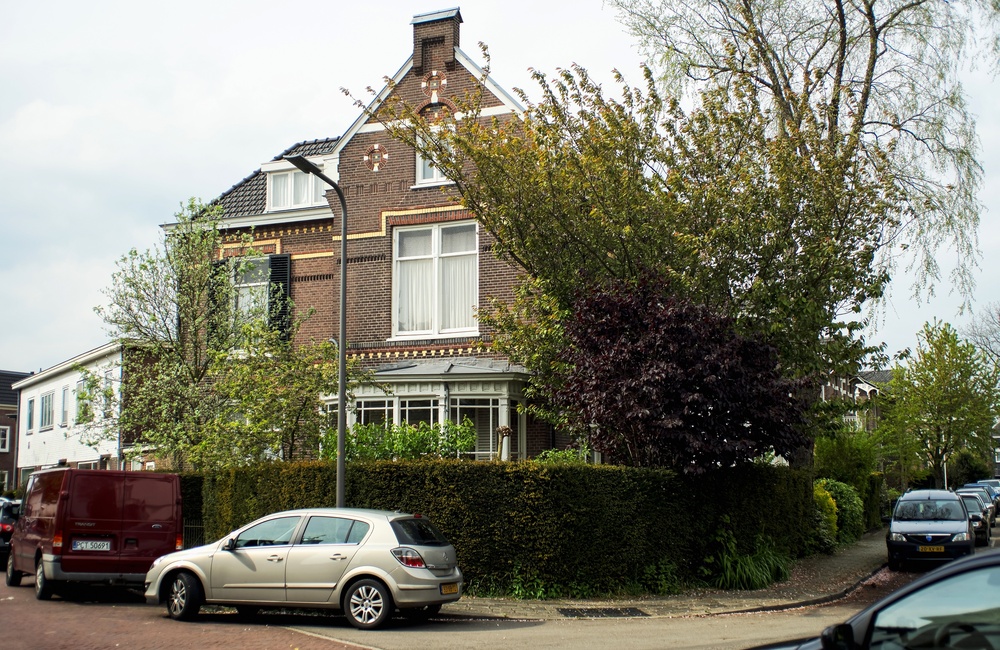 Voorzijde linker zijgevel 2016