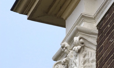 Detail voorgevel