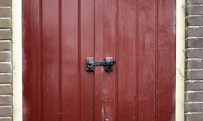 Detail staldeur